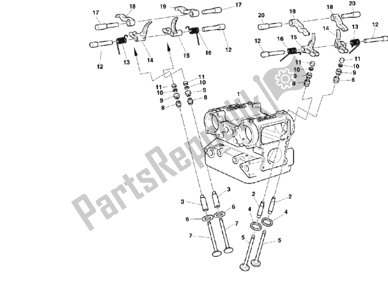 All parts for the 013 - Camshaft of the Ducati Superbike 748 R Single-seat 2000